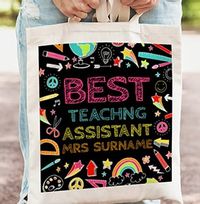 Tap to view Best Teaching Assistant Personalised Tote Bag