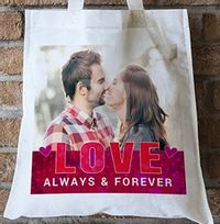 Tap to view Love Photo Tote Bag