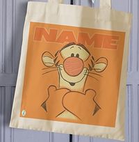 Tigger Personalised Tote Bag - Winnie the Pooh