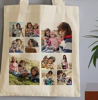 10 Photo Collage Tote Bag