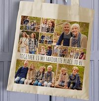 Favourite Place to Be Multi Photo Tote Bag