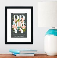 Tap to view Our Favourite Day Personalised Print