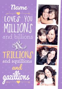 Love You Millions Card - Emotional Rescue