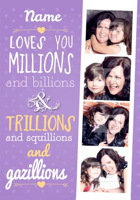 Love You Millions Card - Emotional Rescue