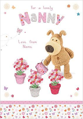 Boofle - Nanny Mother's Day Card