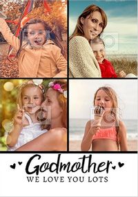 Godmother We Love You Photo Card
