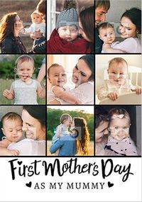 First Mother's Day As Mummy Multi Photo Cards