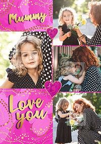 Tap to view Mummy Love You Multi Photo Card