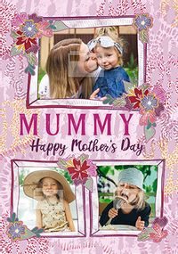 Tap to view Mummy Mother's Day Multi Photo Card