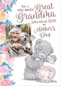 Special Great Grandma photo upload Card