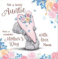 Auntie Me to You Personalised Mother's Day Card