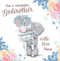 Tap to view Wonderful Godmother Me to You Mother's Day Card