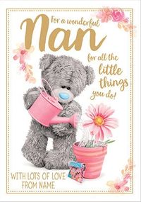 Tap to view Wonderful Nan Me to You Personalised Mother's Day Card