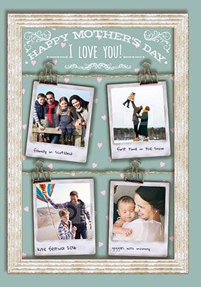 Happy Mother's Day I Love You! Photo Card
