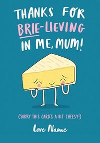 Tap to view Brie-Living In Me Personalised Mother's Day Card