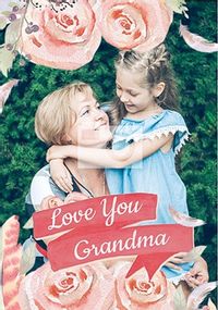 Tap to view Love You Grandma Photo Card