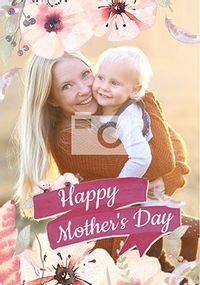 Happy Mother's Day Boho Photo Card