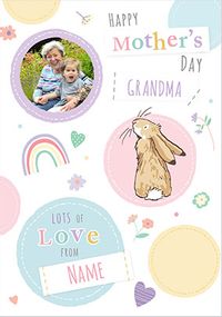 Guess How Much I love You Grandma Mother's Day Photo Card