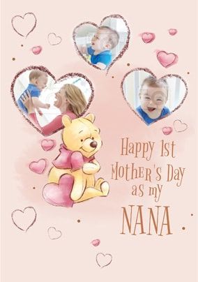 Nana's First Mother's Day Photo Card
