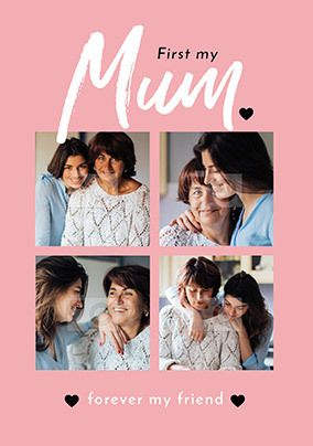 First My Mum Mother's Day Giant Photo Card
