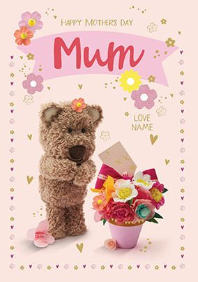 Barley Mum Personalised Mother's Day Card