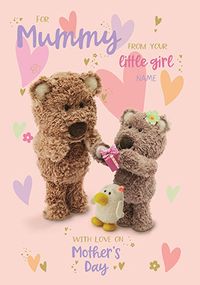 Tap to view Daughter Barley Bear Personalised Mother's Day Card