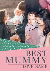 Tap to view Best Mummy Multi Photo Mother's Day Card