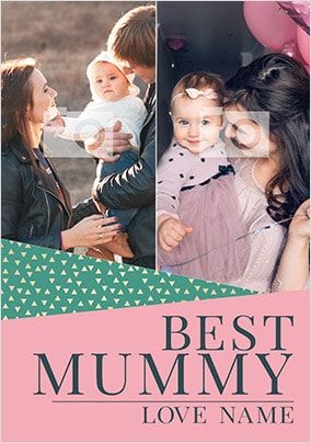 Best Mummy Multi Photo Mother's Day Card