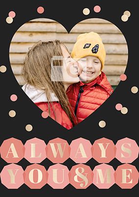 Always Us Photo Mother's Day Card