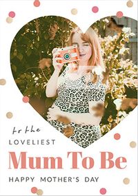 Tap to view Mum To Be Mother's Day Hearts Photo Card