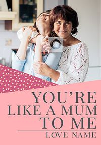 Like a Mum Mother's Day Photo Card