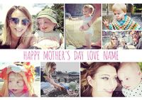 Tap to view 7 Multi Photo Upload Mother's Day Card - Essentials