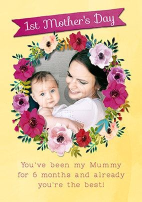Already You're The Best First Mother's Day Photo Card