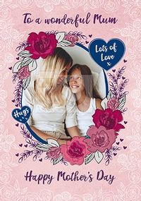 Tap to view Wonderful Mum Photo Mother's Day Card