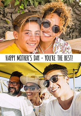 You're the Best Mother's Day Photo Card
