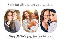 One in a Million Mother's Day Photo Card