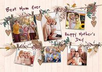 Mum Polaroid Mother's Day Photo Card