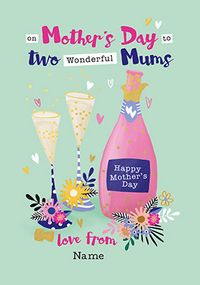 Tap to view Bubble Mums Personalised  Mother's day Card
