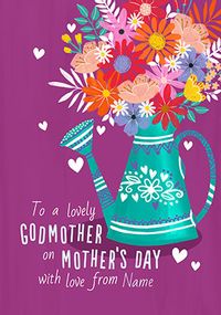 Personalised Godmother Mother's Day Card