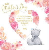 Tap to view Mother's Day Me To You Personalised Card