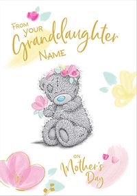 Me To You - Mother's Day from Your Granddaughter Personalised Card