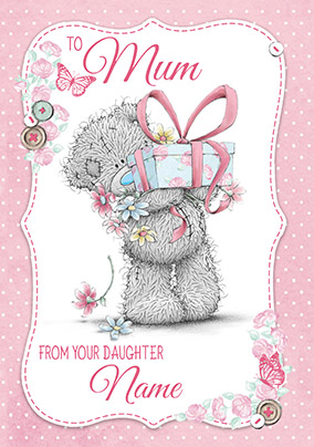 tatty teddy mothers day card from daughter funky pigeon card mother day