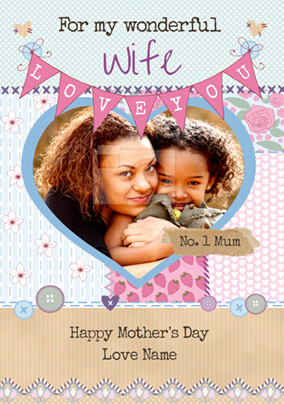 wife mother s day cards funky pigeon
