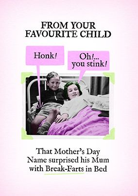 Break-Far*s Mother's Day Card