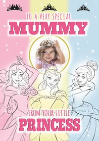 Disney Princess - To a Special Mummy Photo Card