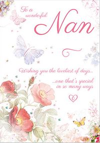 Wonderful Nan Mother's Day Card