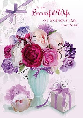 Wife Mother S Day Cards Funky Pigeon