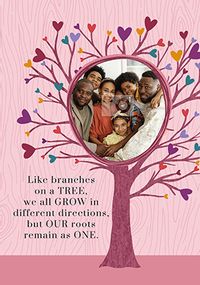 We All Grow Photo Mother's Day Card