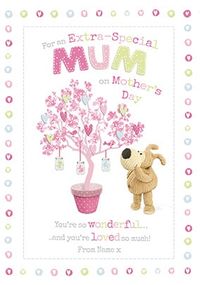 Tap to view Boofle - Extra Special Mum Personalised Card