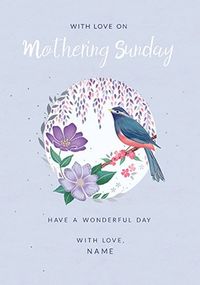 With Love On Mothering Sunday Personalised Card